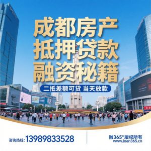 成都房产抵押贷款